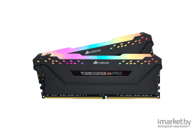 Оперативная память Corsair Vengeance RGB Pro DDR4 DIMM 2666MHz PC4-21300 CL16-16Gb KIT [CMW16GX4M2A2666C16]