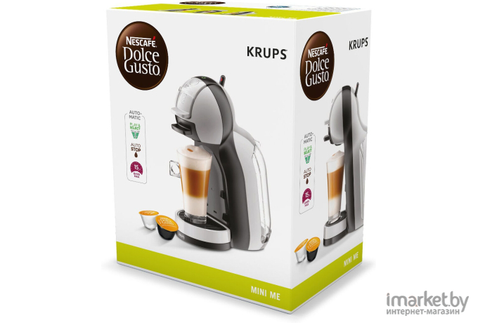 Кофемашина капсульного типа Krups Dolce Gusto MiniMe KP123B10