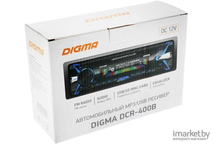 USB-магнитола Digma DCR-400B