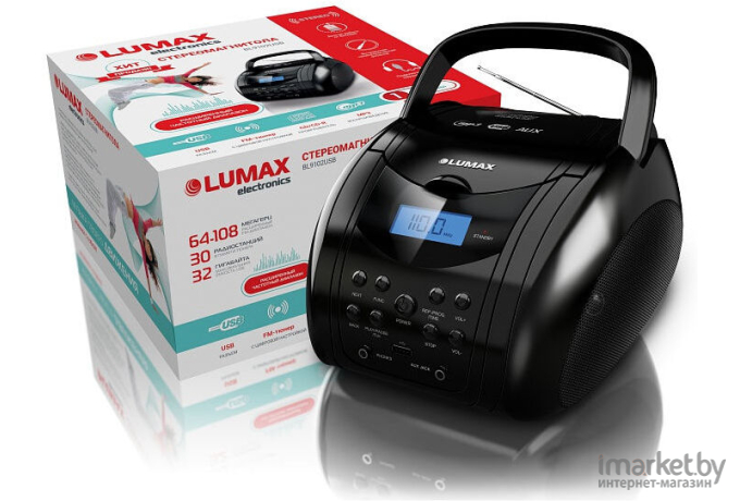 Портативная аудиосистема Lumax BL9102USB
