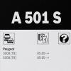 Щетки стеклоочистителя Bosch Aero L+R 800mm/680mm [3.397.007.501]