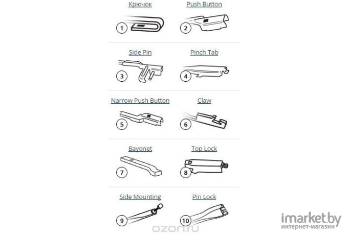 Щетки стеклоочистителя Bosch L+R 650mm/530mm [3.397.007.638]