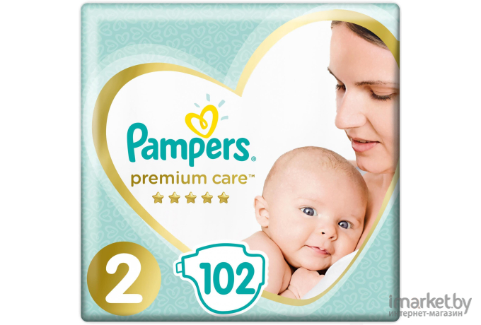 Детские подгузники Pampers Premium Care 2 Mini 102шт