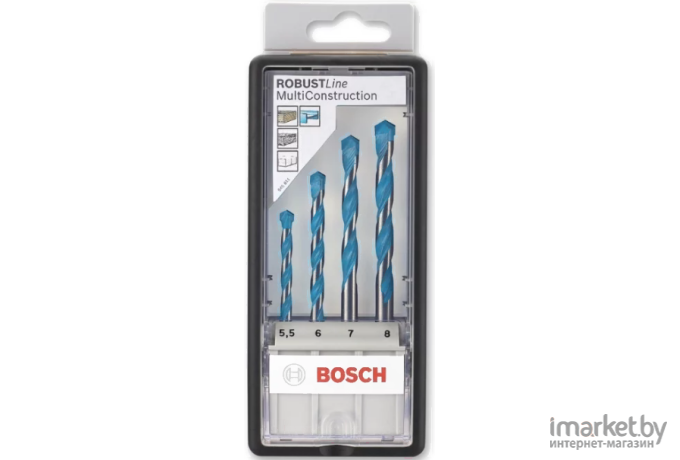 Набор сверл Bosch Robust Line CYL-9 MultiConstruction 4 шт [2.607.010.522]