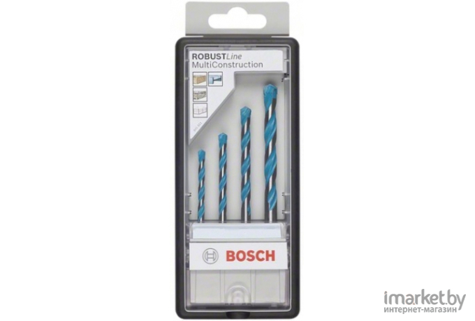 Набор сверл Bosch Robust Line CYL-9 MultiConstruction 4 шт [2.607.010.522]