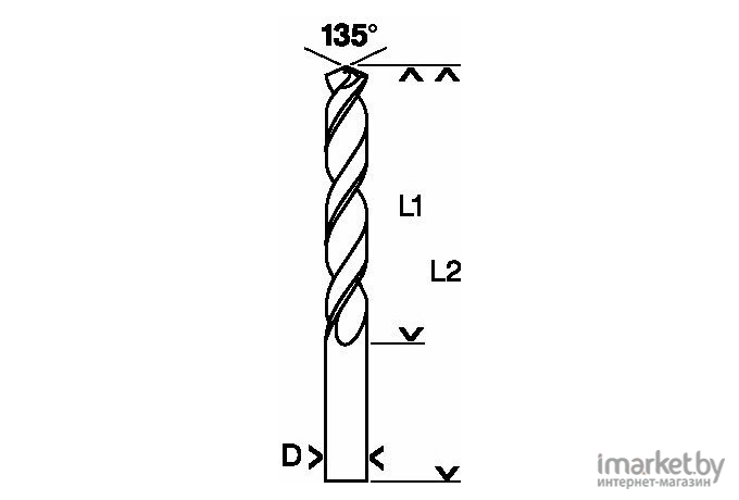 Сверло Bosch 1 HSS-CO 3мм [2.608.585.842]