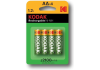 Батарейка, аккумулятор, зарядное Kodak HR6-4BL 2100MAH