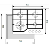 Варочная панель LEX GVG 640-1 IV [CHAO000325]