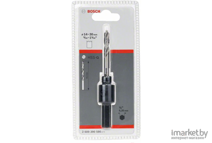 Адаптер для электроинструмента Bosch 1/4" 14-30 мм [2.609.390.586]