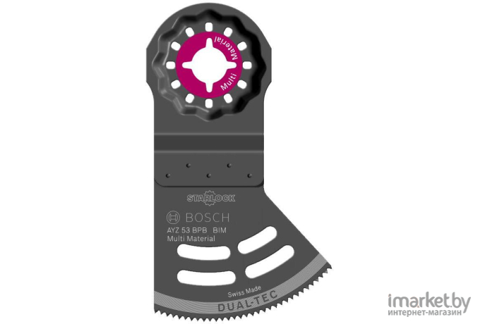 Полотно для пилы Bosch Starlock BIM Dual-Tec 53x40 мм AYZ 53 BPB [2.608.664.205]