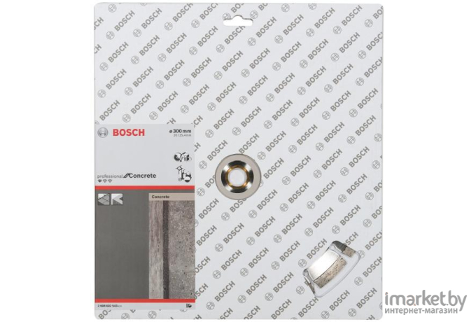 Алмазный диск Bosch Standard for Concrete 300-20/25.4 [2.608.602.543]