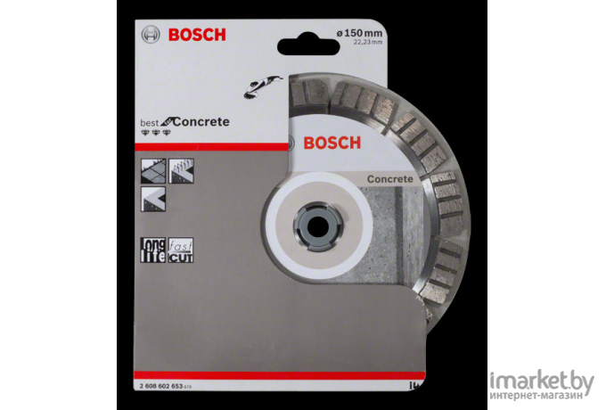 Алмазный диск Bosch Best for Concrete 150-22.23 [2.608.602.653]