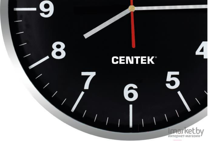 Интерьерные часы CENTEK СТ-7100 черный