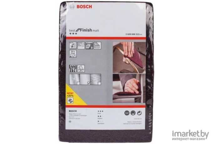 Шлифлист нетканый Bosch 152x229 VFA [2.608.608.213]