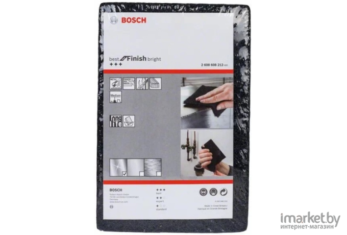 Шлифлист нетканый Bosch 152x229 MED S [2.608.608.212]