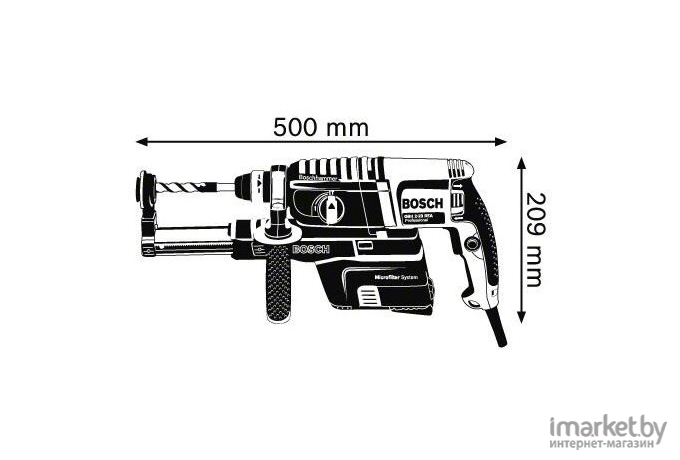 Фильтр для пылеотсоса перфоратора Bosch GBH 2-23 REA [2.607.002.614]