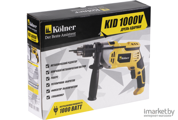 Электродрель Kolner KID 1000V