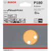 Шлифлист Bosch K180 Best for Wood+Paint Ø125мм 5шт [2.608.605.072]