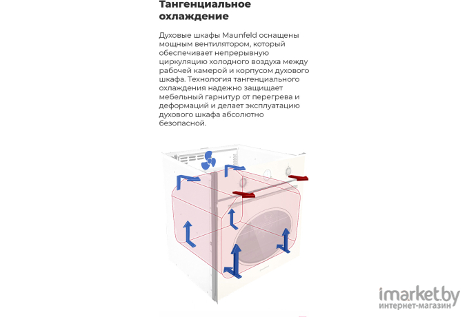 Духовой шкаф Maunfeld EOEFG.566RIB.RT