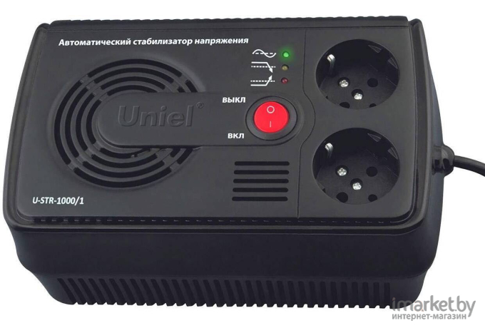 Сетевой фильтр Uniel U-STR-1000/1 Standard Courage 1000 ВА [09620]