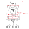 Игровое кресло Sharkoon Shark Skiller SGS4 BK/RD черный/красный