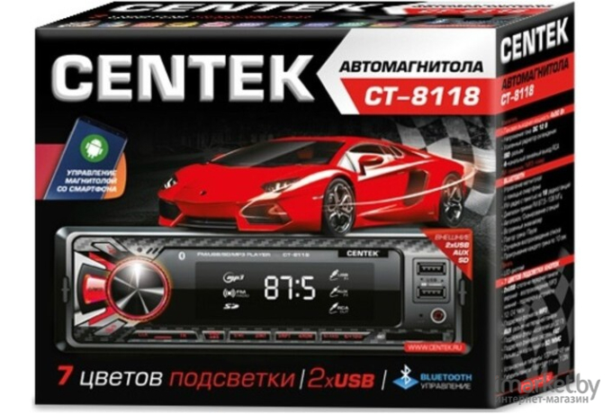 Автомагнитола CENTEK СТ-8118