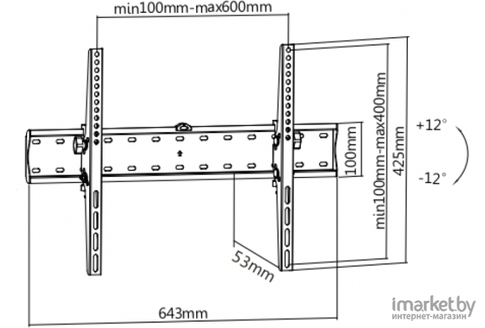 Кронштейн Ultramounts UM839T черный