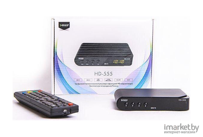 Ресивер DVB-T2 Сигнал Эфир HD-505 (18505)