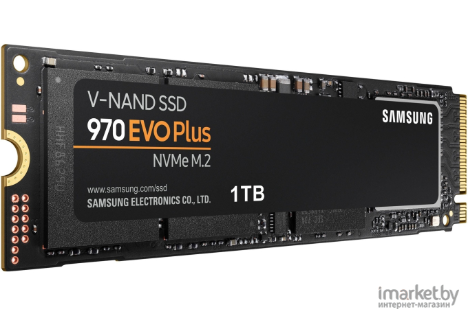 SSD диск Samsung 970 EVO Plus 1TB [MZ-V7S1T0BW]