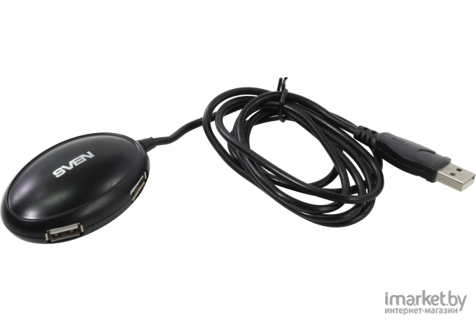 USB-хаб SVEN HB-401 Black