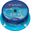 Оптический диск Verbatim CD-R 700Mb DL Extra Protection 52x 25 шт CakeBox [43432]