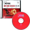 Оптический диск Mirex CD-R 700Mb HotLine 48x slim целофанирован [UL120050A8S]