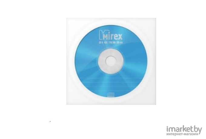 Оптический диск Mirex CD-R 700Mb Standard 48x конверт [UL120051A8C]