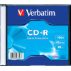 Оптический диск Verbatim CD-R 700Mb DL Extra Protection 52x slim целлофанирован [43347]