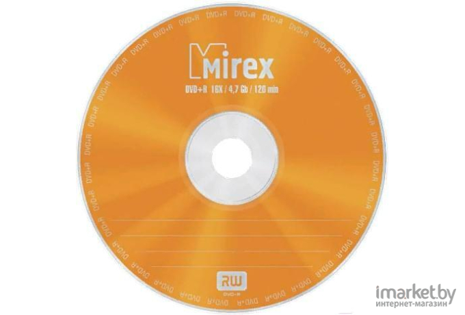 Оптический диск Mirex DVD+R 4.7Gb 16x [UL130013A1C]