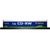 Оптический диск Verbatim CD-RW 700Mb 12х DLP Silver 10 шт CakeBox [43480]