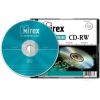 Оптический диск Mirex CD-RW 700Mb 12х slim [UL121002A8S]