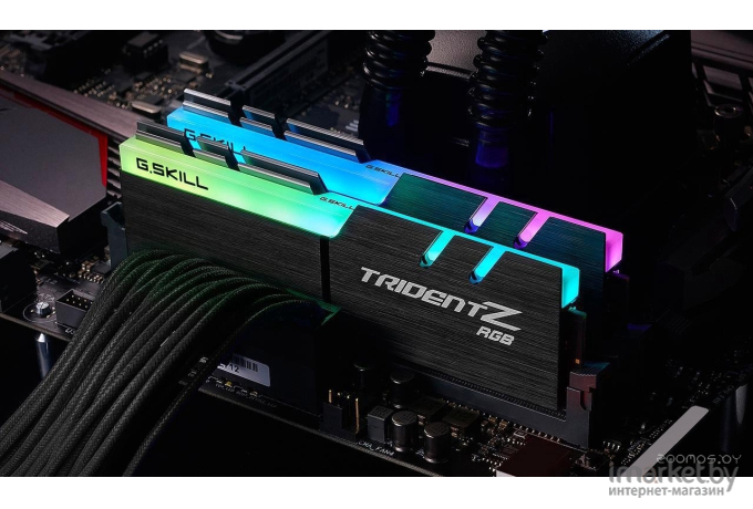 Оперативная память G.Skill Trident Z RGB 16GB DDR IV KiTof2 PC-25600 [F4-3200C16D-16GTZR]