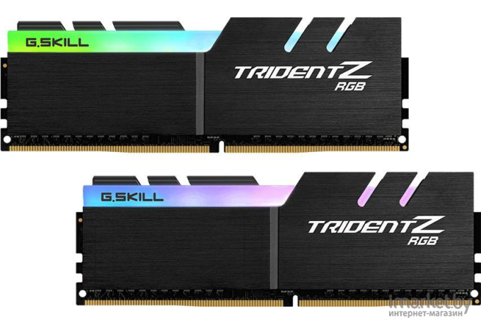 Оперативная память G.Skill Trident Z RGB 16GB DDR IV KiTof2 PC-25600 [F4-3200C16D-16GTZR]