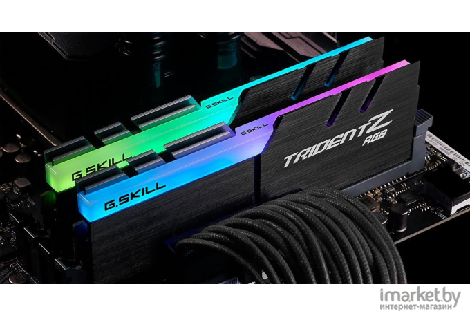 Оперативная память G.Skill Trident Z RGB 16GB DDR IV KiTof2 PC-25600 [F4-3200C16D-16GTZR]