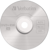 Оптический диск Verbatim DVD+RW 4.7Gb 4x DLP Silver 25 шт. CakeBox [43489]