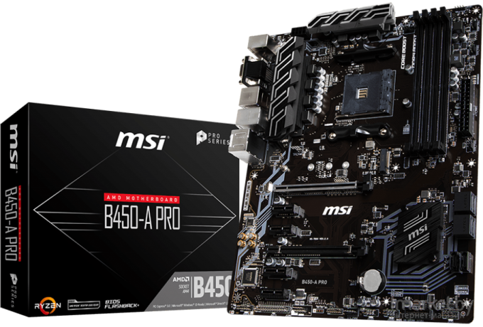 Материнская плата MSI B450-A PRO MAX