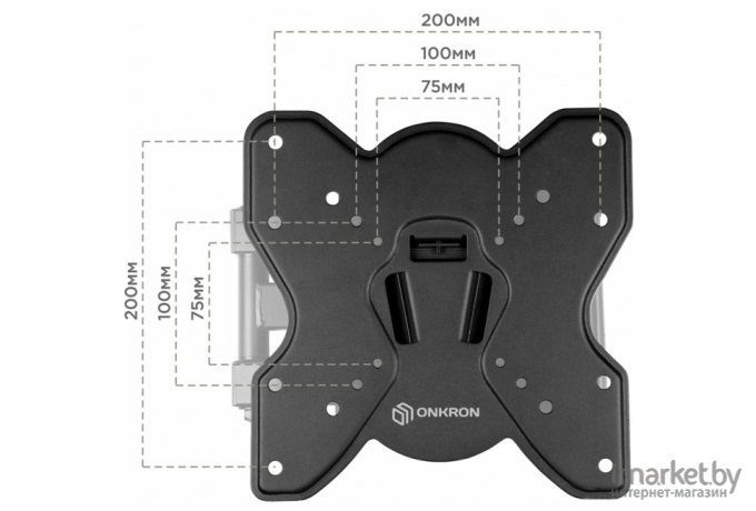 Кронштейн Onkron M3S черный