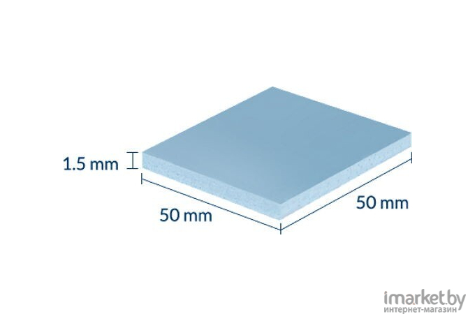 Термопрокладка Arctic Thermal Pad 50x50x1.5мм [ACTPD00003A]