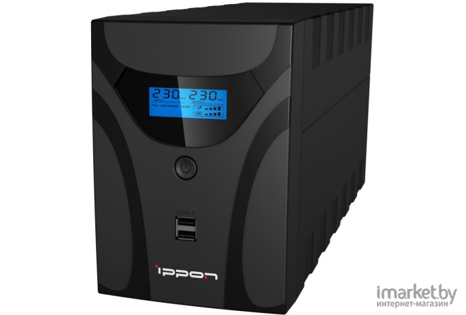 Источник бесперебойного питания IPPON Smart Power Pro II Euro 1600 960Вт 1600ВА черный