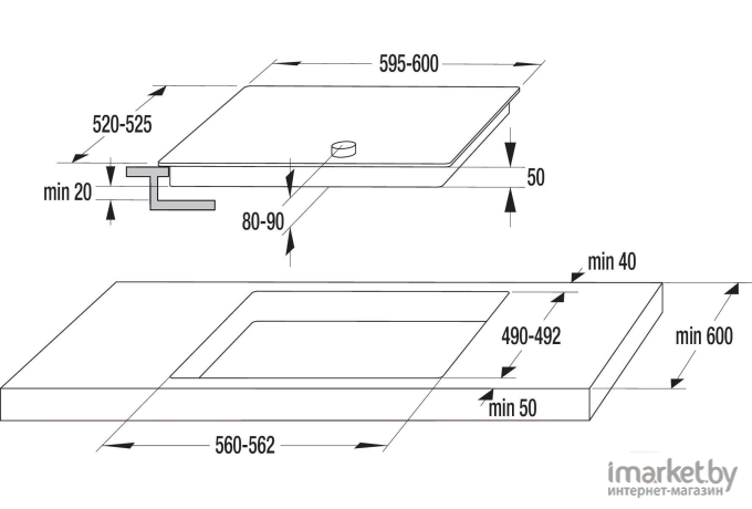 Варочная панель Gorenje EC642CLB