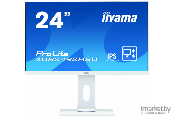 Монитор Iiyama ProLite 24 [XUB2492HSU-W1]