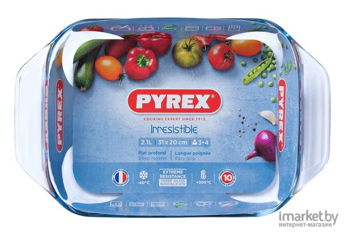Форма для выпечки Pyrex Блюдо прямоугольное Optimum 407B000/7046 31х20см