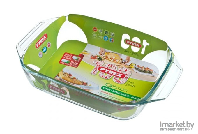 Форма для выпечки Pyrex Блюдо Irresistible 408B000/7046 35х23см