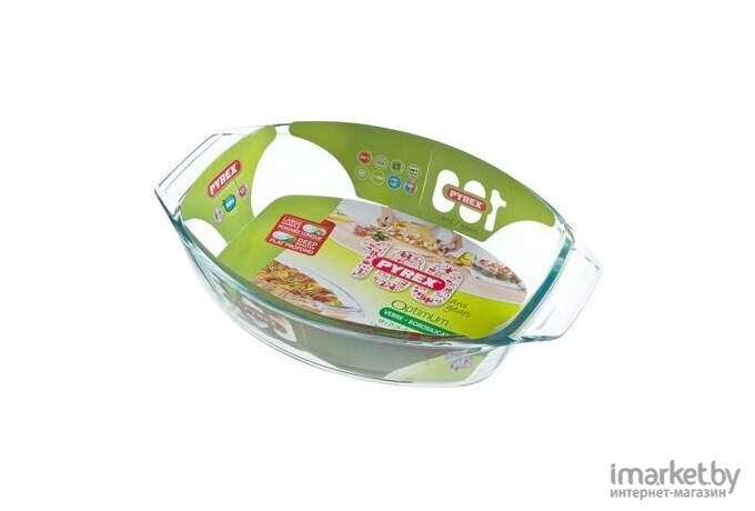 Форма для выпечки Pyrex Блюдо овальное Irresistible 410B000/7044 30х21см